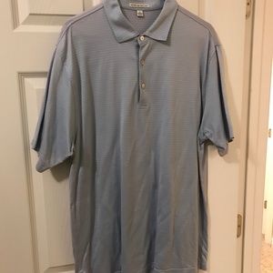 Light blue sorta gray golf shirt